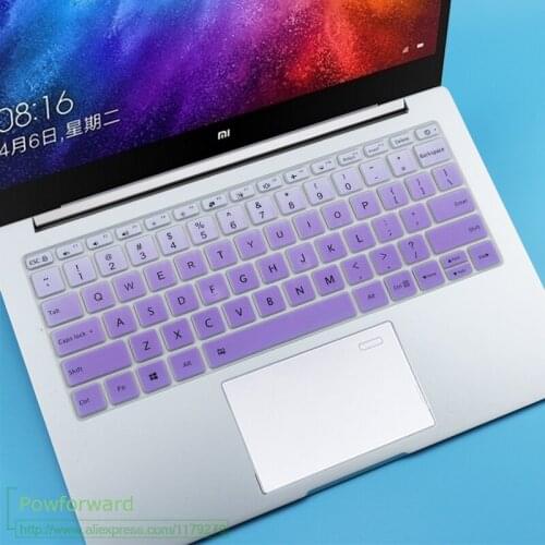 Silicone Keyboard Cover For Xiaomi Mi Notebook Air 13.3 Inch Mibook Air 13 Laptop Notebook Skin Protector film 13