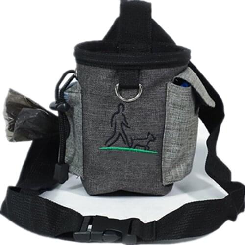 New Dog Training Treat Bags Snack Bag Dog Carriers Doggie Pet Feed Pocket Pouch Puppy Food Waist Bag Training Behaviour Aids