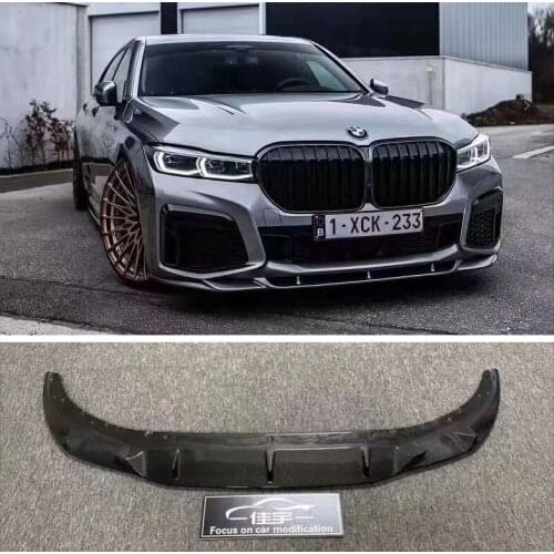 High Quality Carbon Fiber Front Bumper Lip Fits For BMW 7 Series G11/G12 2019 2020 2021