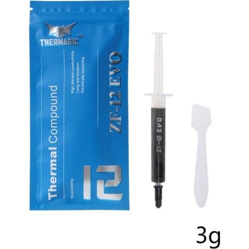 ZF-EVO 13.5W/m k Thermal Grease Conductive Paste for processo CPU GPU IC Cooler L4MD