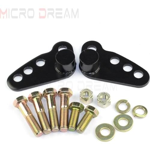 1-3" Motorcycle Rear Adjustable Lowering Link Kit For Harley Road King Electra Street Ultra Glide Touring Standard 2002-2015