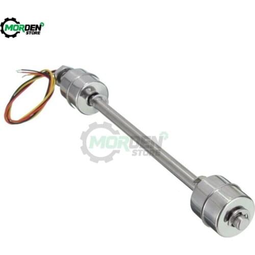 200mm Liquid Double Float Switch Water Level Sensor Stainless Steel Double Ball For Water Tank Ponds Tanks