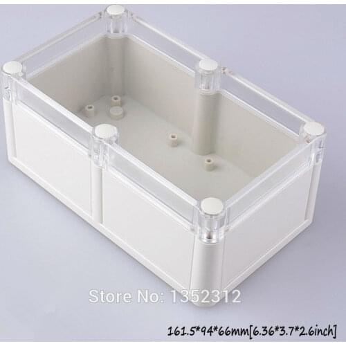 3 pcs/lot 161.5*94*66mm plastic waterproof enclosure for electronicsweatherproof IP68 housing DIY distribution box junction box