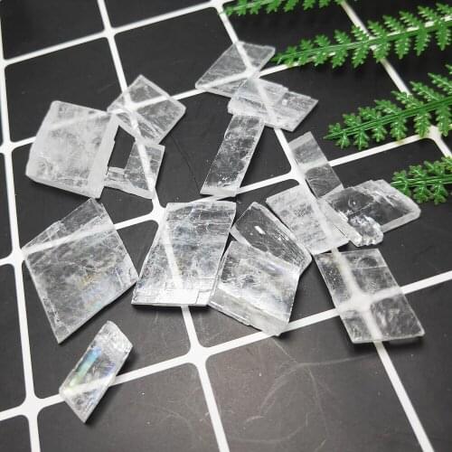 30g very small Natural rough selenite crystal stone Mineral sample selenitum quartz raw stone Crystals Healing