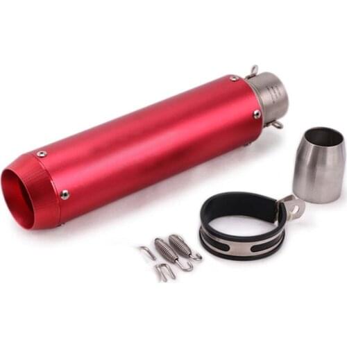 51MM Universal Motorcycle Exhaust Pipe Escape Modified Motor Muffler CNC For R15 PCX 125 MAX155 Ninja 250 R25 RC390 CBR650F Z900