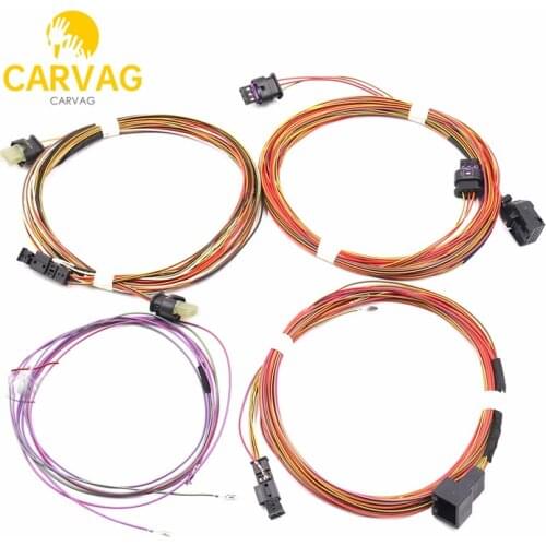 Auto Parking PLA 2.0 3.0 Play&Plug 8K To 12K Install Harness Wire For VW MQB Golf 7 passat b8 tiguan A3 8V Kodiaq Octavia SUPERB