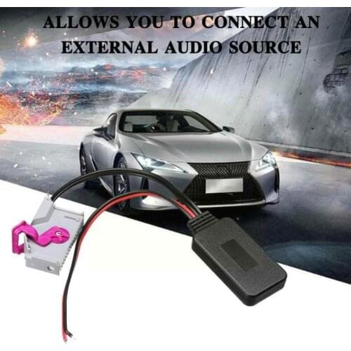 Car Bluetooth-Compatible 5.0 Module Wireless Audio A8 A4 Radio Navigation R8 For Audi A3 Stereo TT Input AUX RNS-E Adapter T3B2