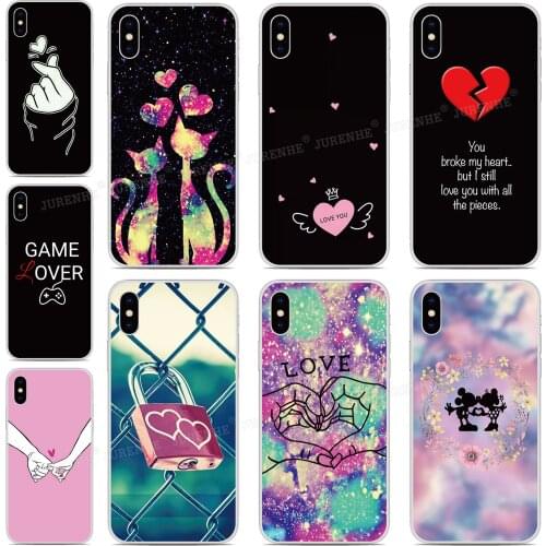 Love Heart Cover For Motorol Moto G 5G Stylus E E6S 2020 One Fusion Plus Hyper Macro Vision Edge Fast P50 P40 G8 Power Lite Case