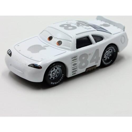 Disney Pixar Cars Toys Model Car White Apple Diecasts & Toy Vehicles Metal Car Toys 1:55 Reaping Machine Toys For Children Boys