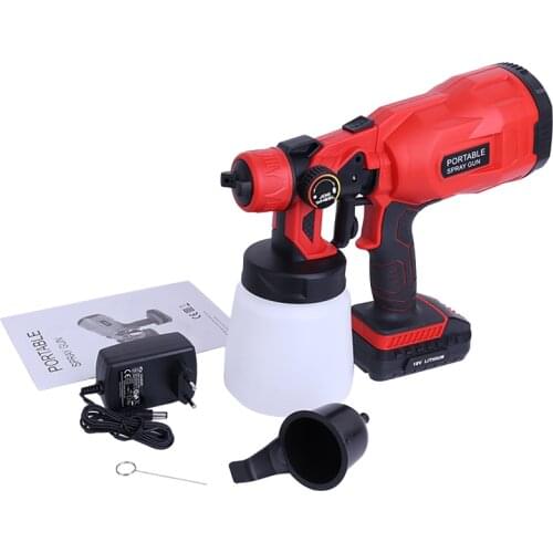 Electric Spray Gun 800ml Electric Paint Tool High Power Home Electric Paint Sprayer Easy Spraying and Clean Perfect for Beginner