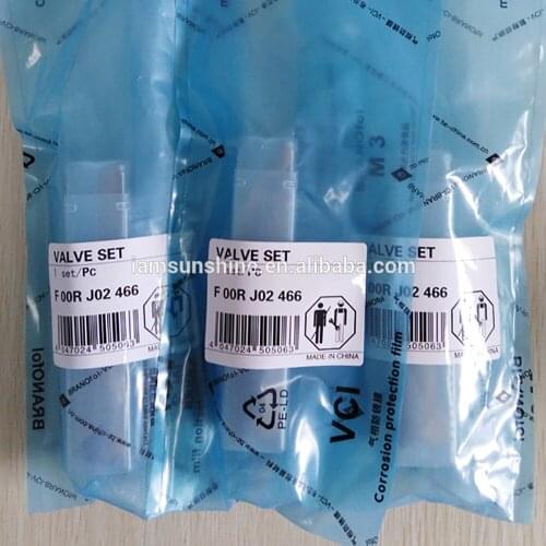 F00RJ02466 Made in china fuel injector 0445120219, 0445120275 injector valve set F00RJ02466