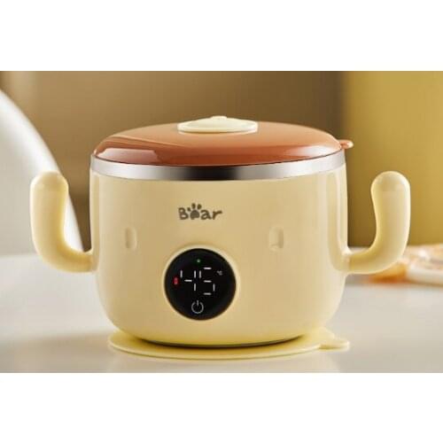 Baby eat water free constant temperature food supplement hot charging heat preservation bowl J03