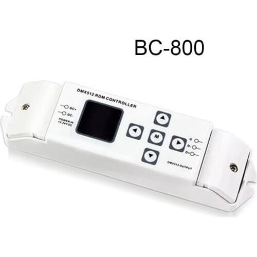 BC-800 DC12V-24V DMX512-RDM Controller Supports Search Rdm Slave Device Change Starting Address To Control Channel Output
