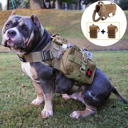 Tactical Laser Dog Vest Adjustable Military Training Service Dog Clothes Pet Vests Airsoft Waterproof Molle Dog Vest Harness