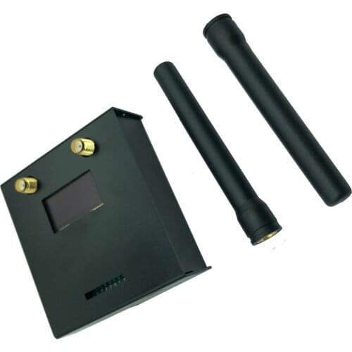 V1.3 MMDVM_HS_Dual_Hat Duplex Hotspot + Raspberry pi zero W +OLED +Antenna + 16G SD card + metal Case