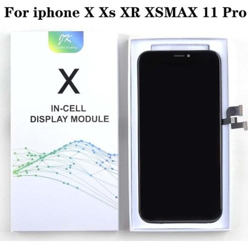 For iPhone X Xs Max XR LCD Display 3D Touch Screen Digitizer Assembly JK Incell OLED For iPhone 11 Pro Max