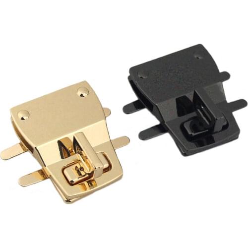 1pcs Metal Turn Lock Square Fashion Durable Twist Lock Clasp Leather Craft Women Bag Handbag Shoulder Bag Purse DIY Hardware