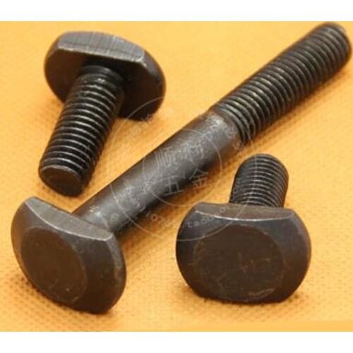 2-5pcs M6 M8 Bolts for T-Slot GB37 grade 8.8 T bolt T screw Square bolts T-head screw chute T-bolt