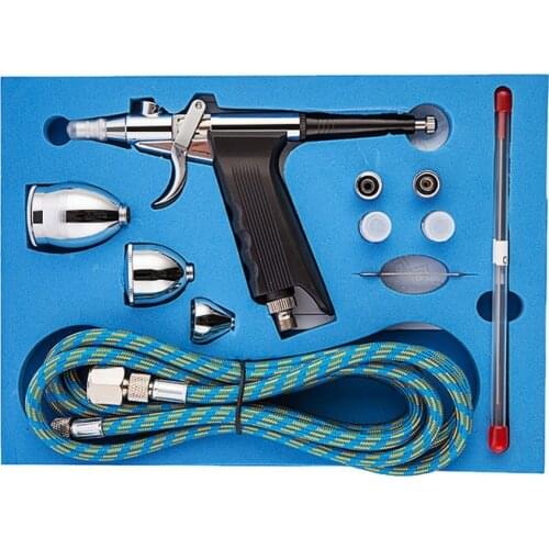 Dual-action Air Brush 0.2/0.3/0.5mm Needle Airbrush For Painting Cars Air Brush Spray Pen Aerograph Kit Akvagrim Tattoo Paint