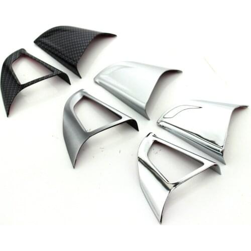 Car Steering Wheel 3 and 9 O'clock Direction Control Panel Decorative Frame Modification Stickers for Chevrolet Cruze/Malibu