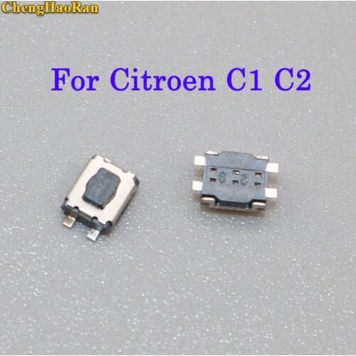 ChengHaoRan 50pcs-200pcs Micro Switch 3x4 For Citroen C1 C2 C3 C4 C5 C6 C8 REMOTE KEY FOB REPAIR SWITCH MICRO BUTTON