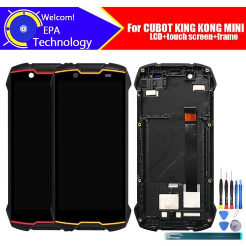 CUBOT KING KONG MINI LCD Display+Touch Screen Digitizer+Frame Assembly 100% Original LCD+Touch Digitizer forKING KONG MINI
