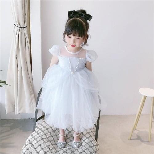Childrens clothing summer new childrens clothing girls gauze skirt childrens pettiskirt beautiful princess dress