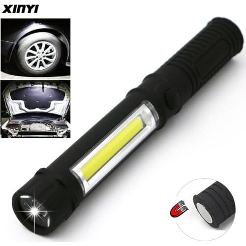 1000 Lumens Mini Portable lanterns Working Inspection Torches COB LED Multifunction Maintenance flashlight Magnetic Base