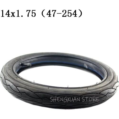 HOT SALE high quality 14x1.75 Bicycle Fixed Free Inflatable Solid Tire Good Quality 14x1.75 Anti Stab Riding MTB Road Bike Tyre