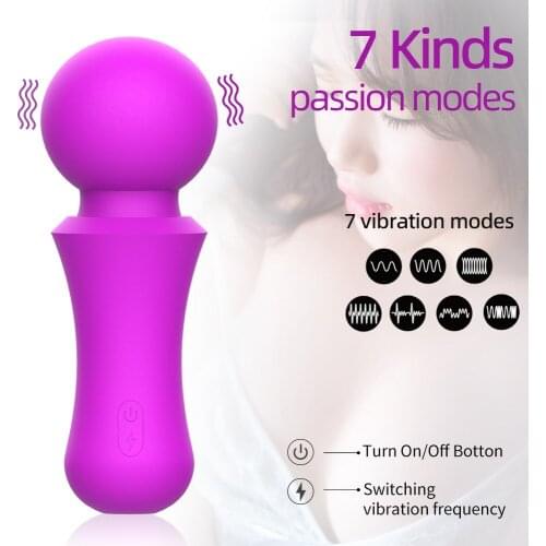 Powerful Vibrator Sex Toys for Woman AV Magic Wand Vibrators Clitoris Stimulator Masturbator Dildo Erotic Toys for Adult 18