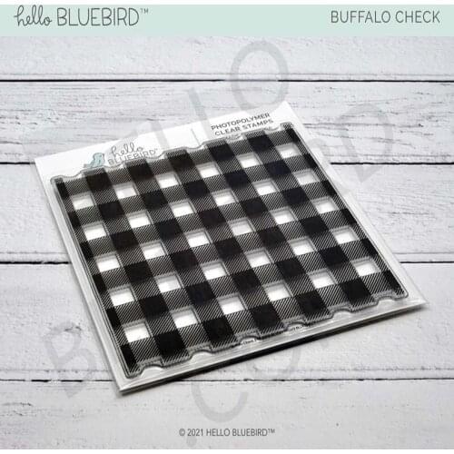 2021 New Black and White Grid Rubber Clear Stamps Seal for DIY Scrapbooking Silicone Photo Making Album Decorative Sheet Mould
