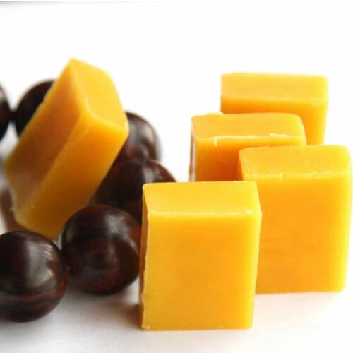1 piece of 50g organic beeswax cosmetic grade filtered natural pure beeswax jewelry leather industry beeswax