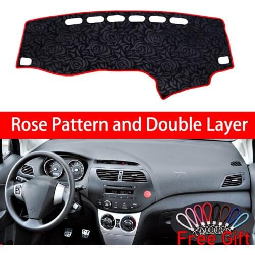 Rose Pattern For great wall C20R 2011 2012 2013 Dashboard Cover Car Stickers Car Decoration Car Accessories Interior Car Decals