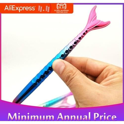 Ball Point Pen Cartoon Fish Shape Gradient Tail