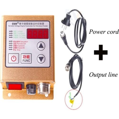 0-5A Intelligent Digital Voltage Regulation Vibration Feeding Control Speed Regulator Feeding Speed Regulation Machine SDVC20-S
