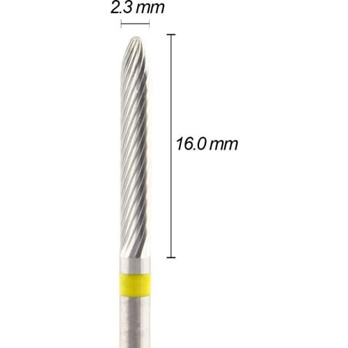 1Pcs/Lot Tungsten Carbide Dental Lab Burs - Cross Cut - Super Fine - ISO 190