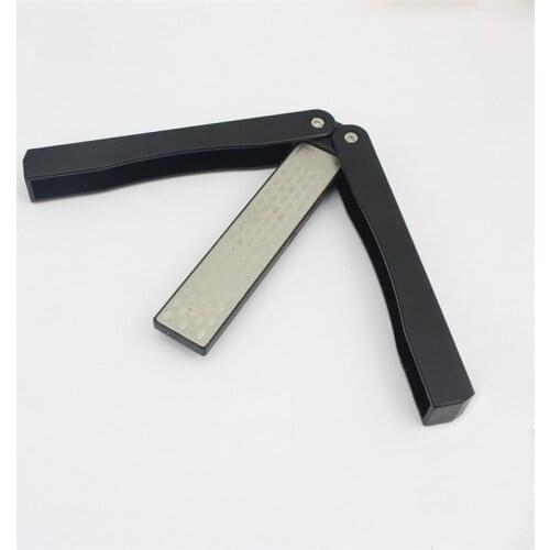 1Pcs Portable 5" Double Side Whestone Grindstone for Pocket Folding Knife Sharpen Sharpening Stone Sharpener Sharpener Diamond