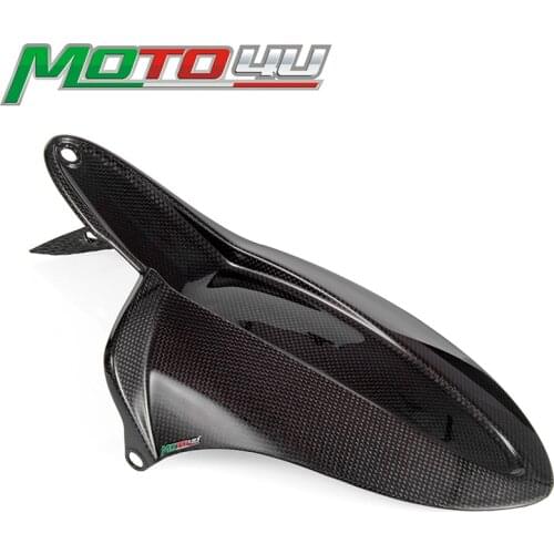 100% Carbon Fiber Rear Hugger Mudguard Fairing Matt/Gloss Twill Weave For DUCATI Hypermotard