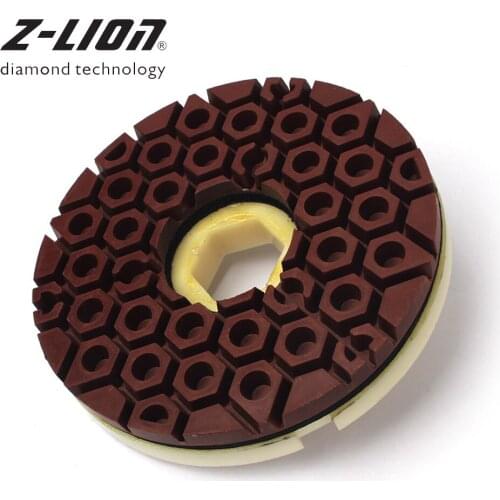 Z-LEAP 6 Inch Diamond Edge Polishing Pad Snail Lock Abrasive Disc 150mm Edge Grinding Wheel For Marble Granite Polishing wheel