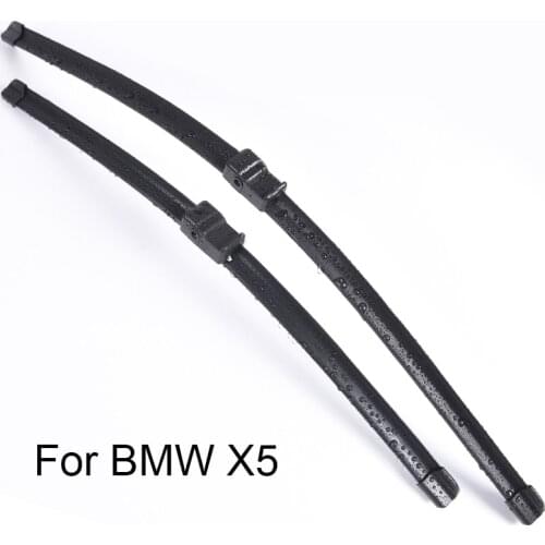 Car Windshield Wiper Blades for BMW X5 E53 E70 F15 form 1999 to 2017 Car Windscreen wiper Rubber