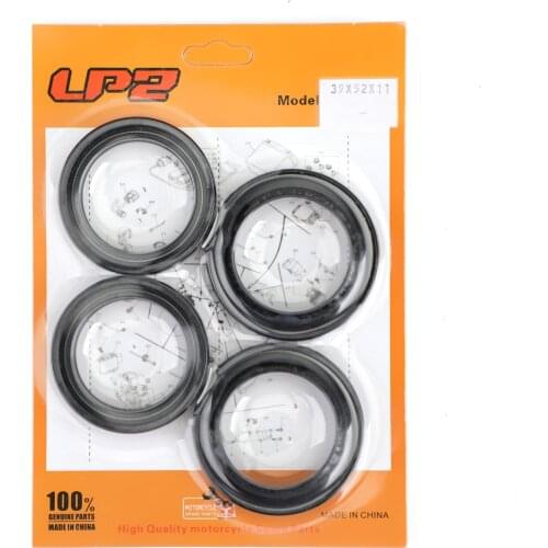 Areyourshop for Kawasaki BJ250 EJ400 W400 EJ650 EJ800 ZR250 92049-1391 92049-1515 Front Fork Oil Seal Dust Cap Repair Rebuild