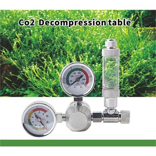 Co2 Aquarium Regulator Carbon Dioxide Reducing Valves Durable Safe for Fish Tank C1