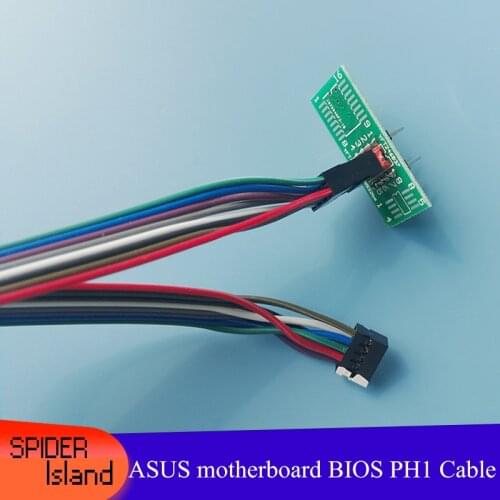 For ASUS Motherboard Burn Programming CAP format patch SPI line free chip transfer brush Cable bios
