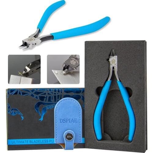 DSPIAE ST-L Ultimate Bladeless Pliers (For small pieces and etching parts) Blue Hand Tool Pliers