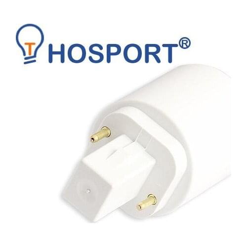 G24 To E27 Socket Base LED Halogen CFL Light Bulb Lamp Adapter Converter Holder