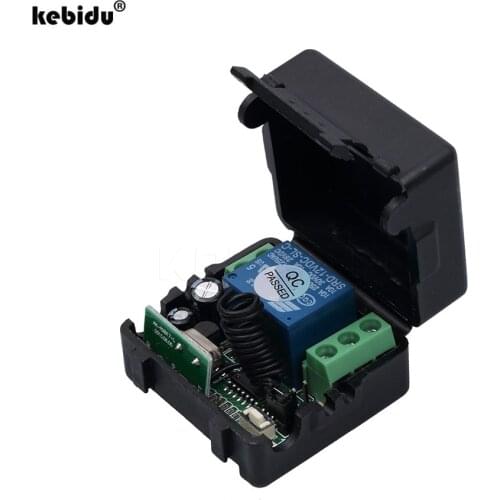 Kebidu Hot 433MHz controller Wireless Remote Control Switch DC12V 10A Telecomando Transmitter with Receiver 433mhz
