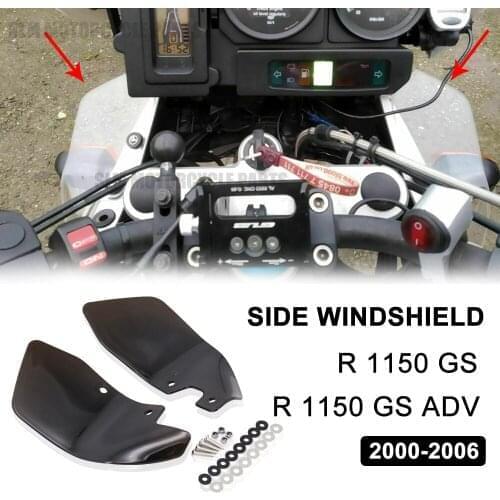 Motorcycle For BMW R 1150 GS R1150GS ADV Adventure 2000 -2006 2001 2002 2003 2004 05 Side Wind Deflectors Windshield Windscreen