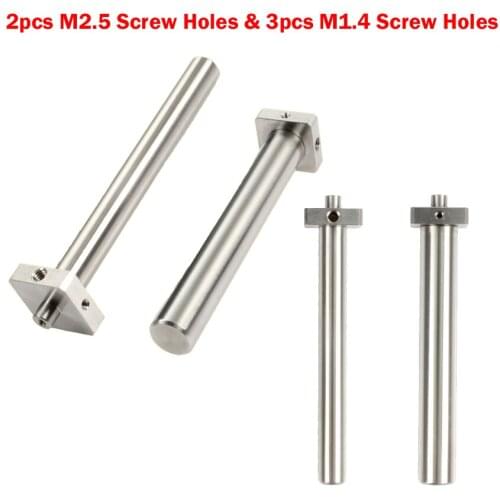 6mm 8mm Shank Outer Diameter M1.4 M2.5 Thread Five Screw Hole Gauge Meter Tip Altimeter Pin Height Indicator Measuring Probe