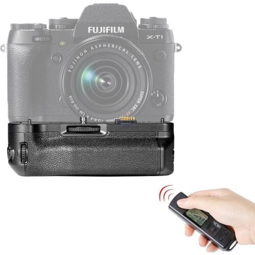 Neewer Meike Pro MK-XT1 2.4GHz LCD Screen Wireless Remote Controller Battery Grip Works with NP-W126 Battery for Fujifilm XT1