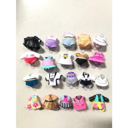 New Original Clothes accessories open from the blind bags multiple styles 3pcs/lot sent randomly